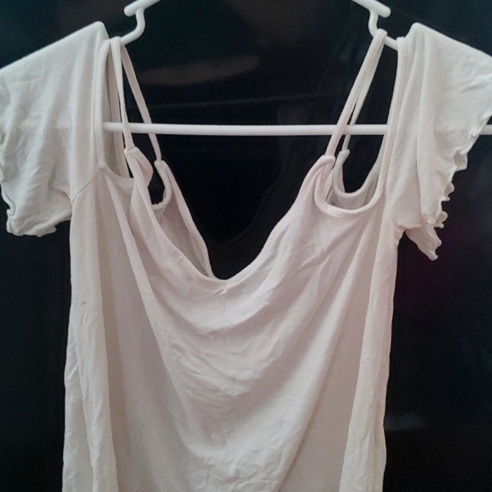 White blouse aeo women's small